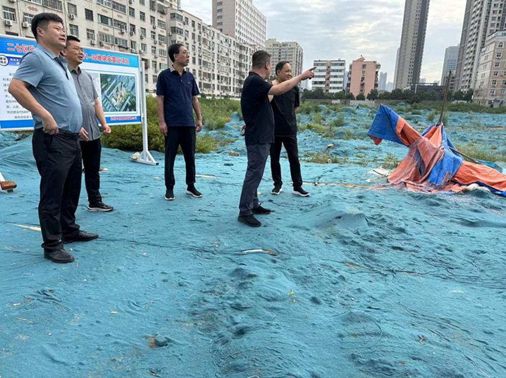 乐动网站网页版-乐动online(中国)
党委委员、副总经理张岩到侯寨新镇区安置区调研项目建设工作